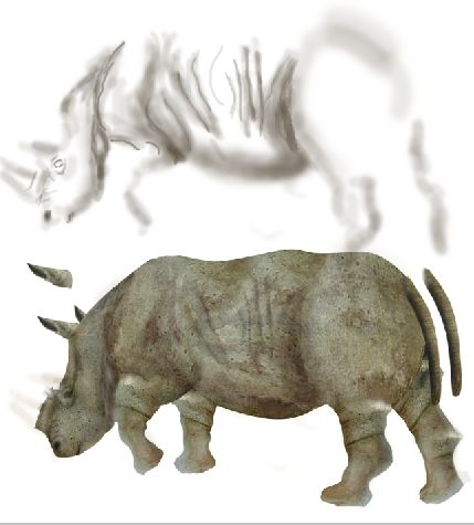 Creation of Rhino: Step 10